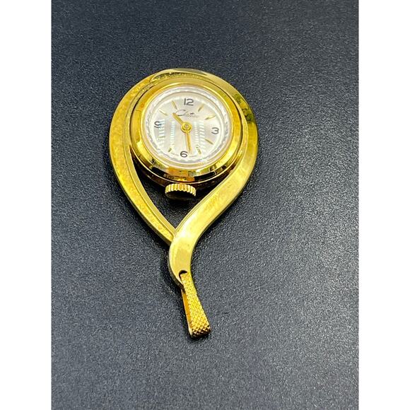 Chateau Vintage Pendant Swiss
Watch Womens Gold‎ Tone Stainless Steel White Dial main image 11